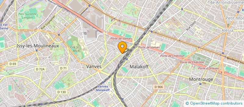 localisation de l'entreprise AMBULANCES ORION à BOULOGNE-BILLANCOURT