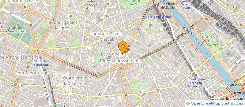 localisation de l'entreprise AMBULANCES PARAMEDICALES ADULTES ET PEDIATRIQUES à PARIS