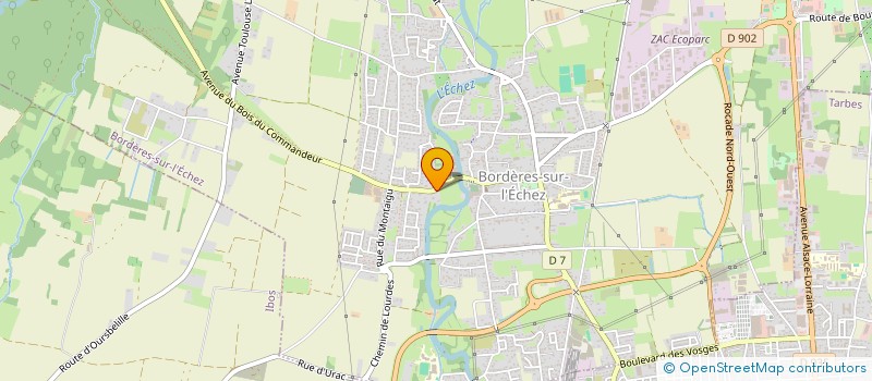 localisation de l'entreprise AMBULANCES PERE à BORDERES-SUR-L'ECHEZ