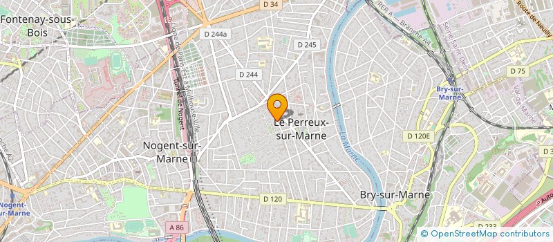 localisation de l'entreprise AMBULANCES PHOENIX  LE PERREUX-SUR-MARNE