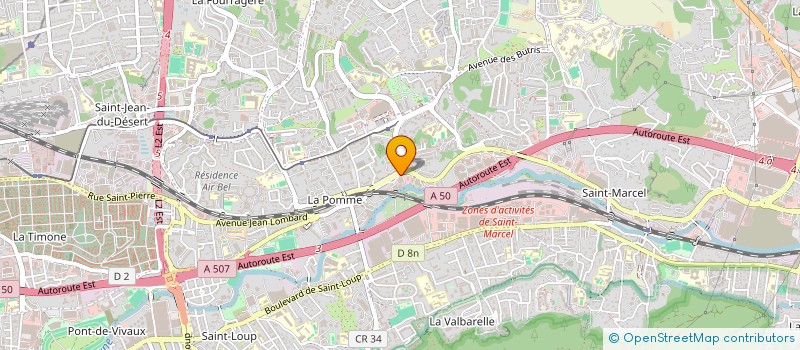 localisation de l'entreprise AMBULANCES PREMIER à MARSEILLE