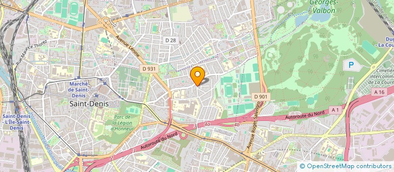 localisation de l'entreprise AMBULANCES PREMIUM à SAINT-DENIS