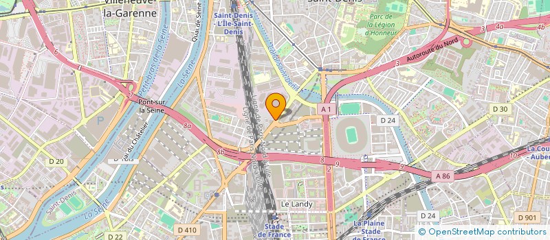 localisation de l'entreprise AMBULANCES PRIMEVERES à SAINT-DENIS