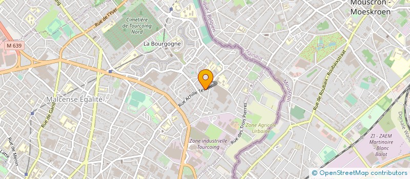 localisation de l'entreprise AMBULANCES PRO à TOURCOING