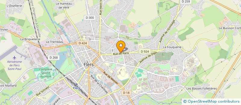 localisation de l'entreprise AMBULANCES PRUNIER à FLERS