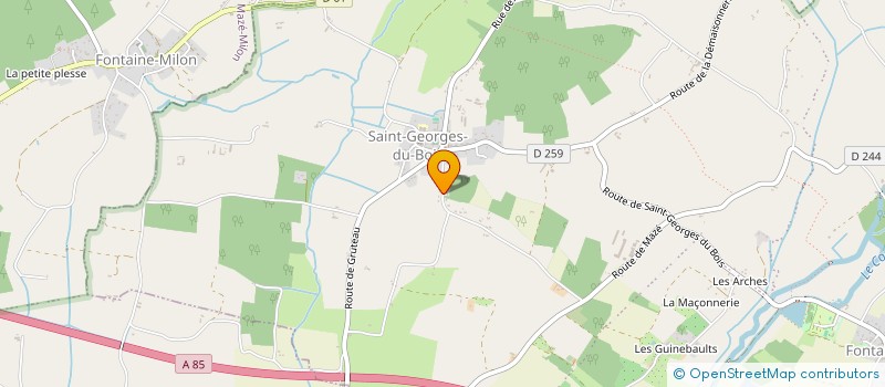 localisation de l'entreprise AMBULANCES RAINE à LOIRE-AUTHION