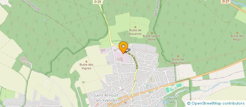 localisation de l'entreprise AMBULANCES SAINT-ARNOULT  SAINT-ARNOULT-EN-YVELINES