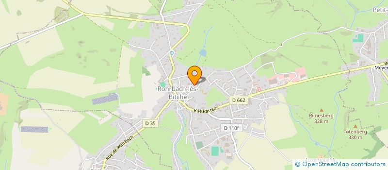 localisation de l'entreprise AMBULANCES SAINT BERNARD  HANVILLER