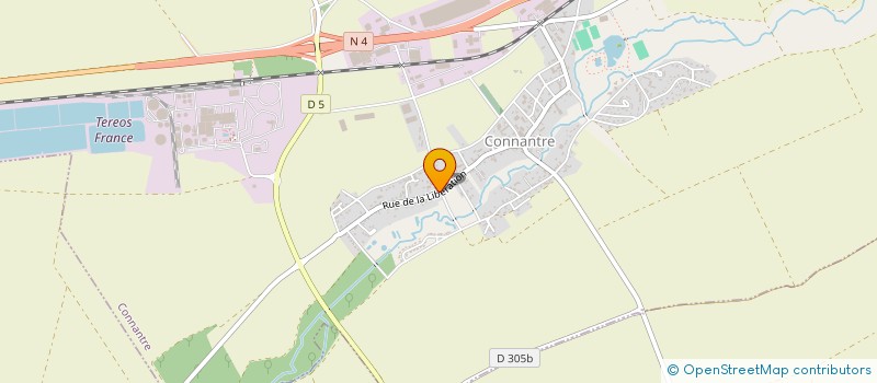 localisation de l'entreprise AMBULANCES SAINT CAPRAIS SARL  CONNANTRE