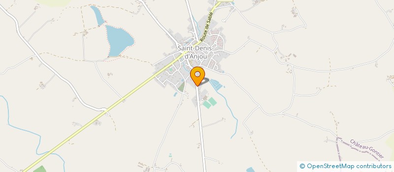 localisation de l'entreprise AMBULANCES SAINT DENIS D'ANJOU  SAINT-DENIS-D'ANJOU