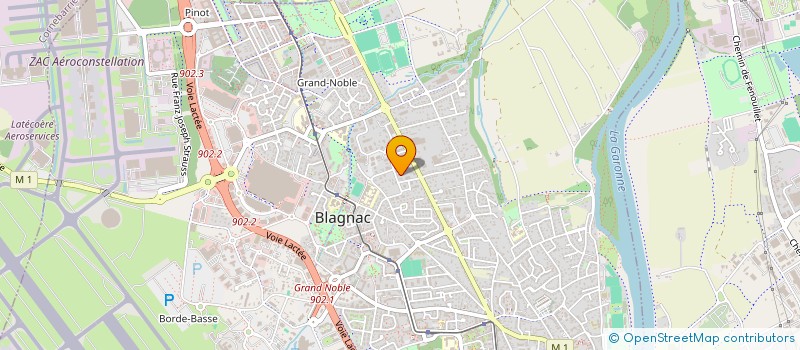 localisation de l'entreprise AMBULANCES SAINT JACQUES à BLAGNAC
