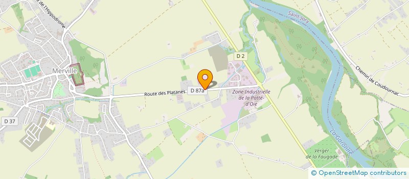 localisation de l'entreprise AMBULANCES SAINT PAUL  MERVILLE