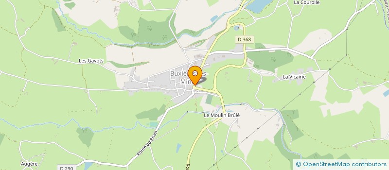 localisation de l'entreprise AMBULANCES SAINTIN à BUXIERES-LES-MINES