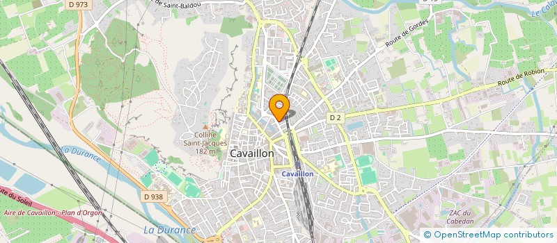 localisation de l'entreprise AMBULANCES SECOURS CAVAILLON  CAVAILLON