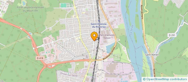 localisation de l'entreprise AMBULANCES STEPHANAISES  SAINT-ETIENNE-DU-ROUVRAY