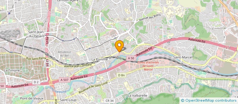localisation de l'entreprise AMBULANCES TAMARIS à MARSEILLE