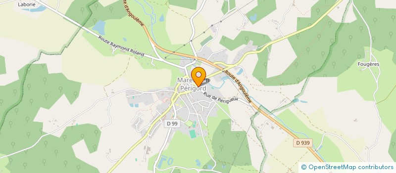 localisation de l'entreprise AMBULANCES-TAXIS-POMPES FUNE ALLAIN FILS à MAREUIL EN PERIGORD