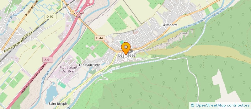 localisation de l'entreprise AMBULANCES-TAXIS-VSL DES ALPES DU SUD à LES MEES
