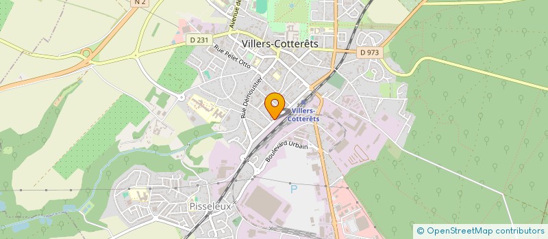 localisation de l'entreprise AMBULANCES TORCQ à VILLERS-COTTERETS