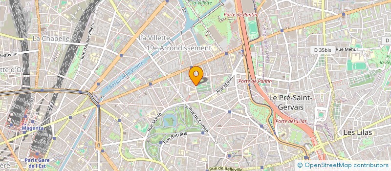 localisation de l'entreprise AMBULANCES UNIVERSELLES  PARIS