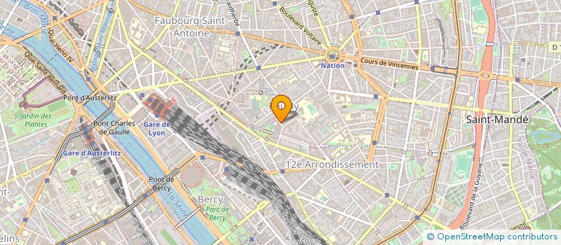 localisation de l'entreprise AMBULANCES VATON à PARIS