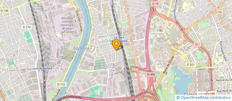 localisation de l'entreprise AMBULANCES VIVACITE à ALFORTVILLE