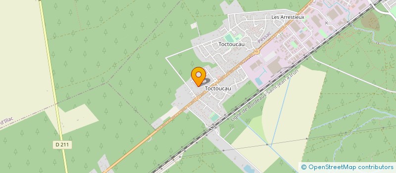 localisation de l'entreprise AMBULFRANCE à PESSAC