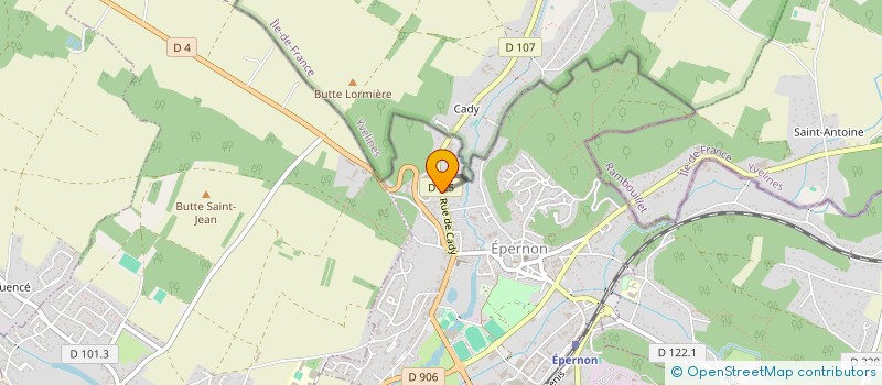 localisation de l'entreprise AMBULIFE 28 à EPERNON