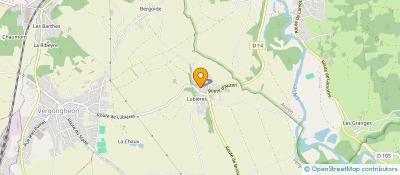 localisation de l'entreprise AMBULPUB  VERGONGHEON