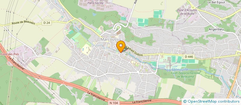 localisation de l'entreprise AMBVD  MARCOUSSIS