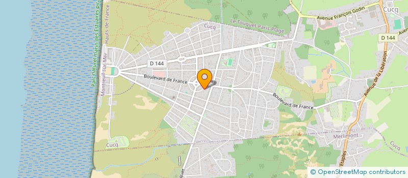 localisation de l'entreprise AMBYA  CUCQ