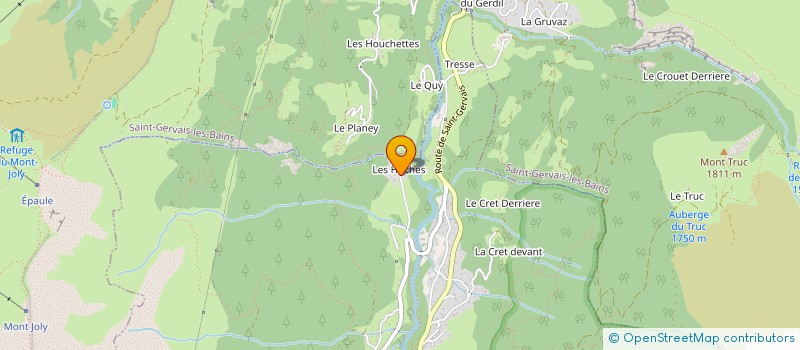 localisation de l'entreprise AMC 1ER COMPANY  SAINT-GERVAIS-LES-BAINS