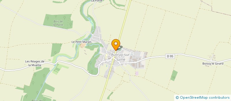 localisation de l'entreprise AMC 45 à AUTRUY-SUR-JUINE