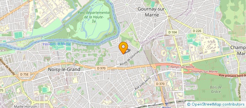 localisation de l'entreprise AMC à NOISY-LE-GRAND