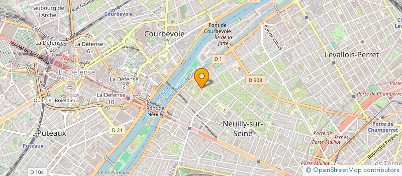 localisation de l'entreprise AMC à NEUILLY-SUR-SEINE