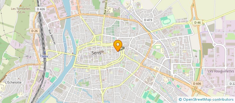 localisation de l'entreprise AMC à SENS