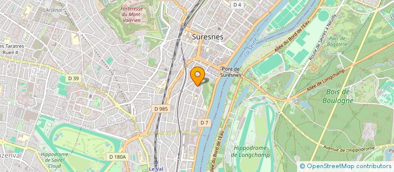 localisation de l'entreprise AMC à SURESNES