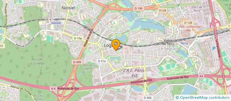 localisation de l'entreprise AMC à LOGNES