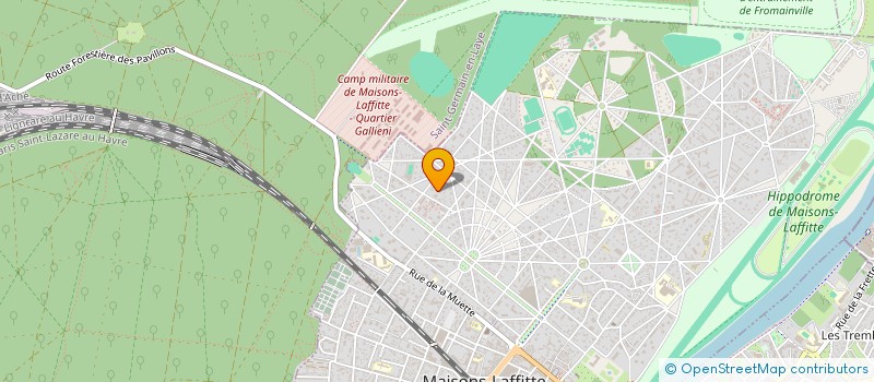 localisation de l'entreprise AMC  MAISONS-LAFFITTE