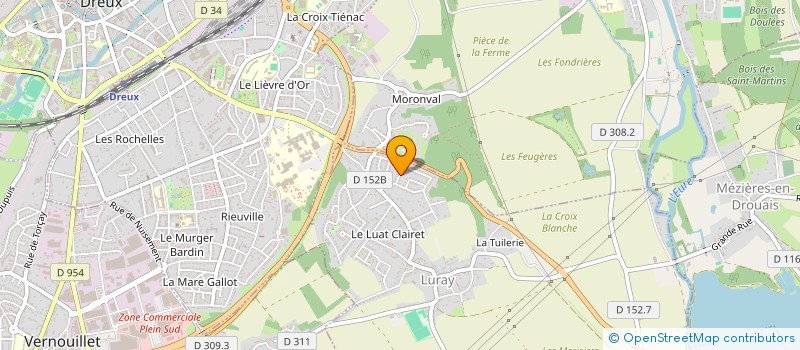 localisation de l'entreprise AMC à LURAY