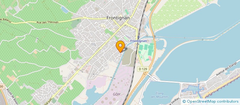 localisation de l'entreprise AMC à FRONTIGNAN