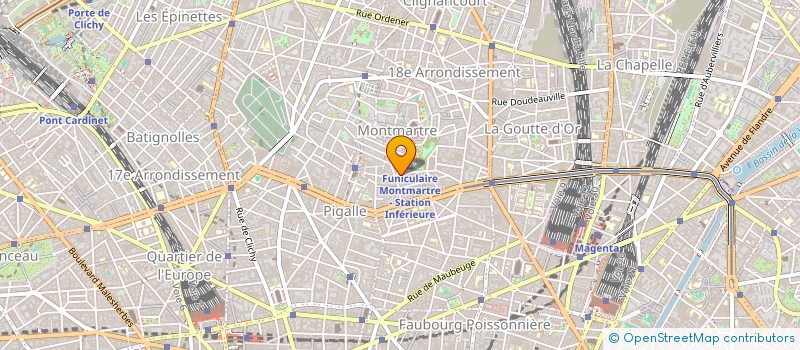 localisation de l'entreprise AMC  PARIS