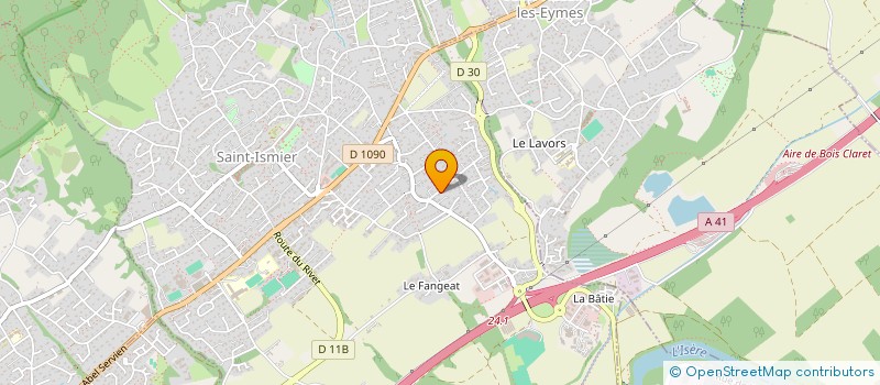 localisation de l'entreprise AMC à SAINT-ISMIER