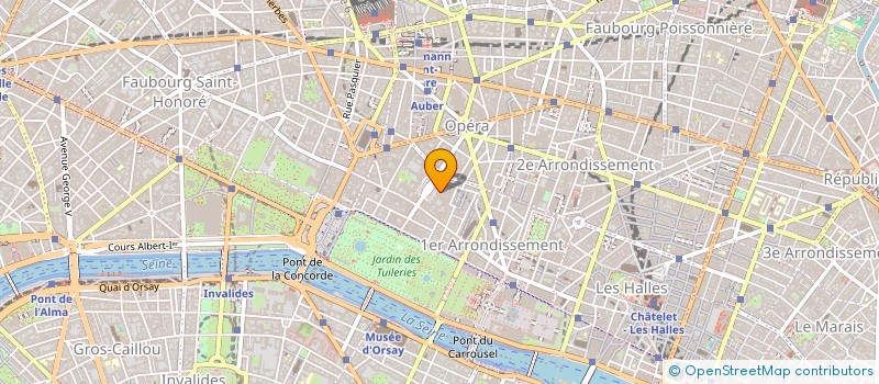 localisation de l'entreprise AMC  PARIS