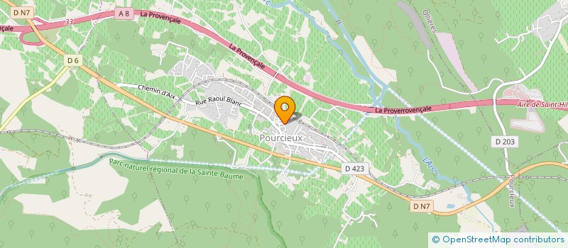 localisation de l'entreprise AMC à OLLIERES
