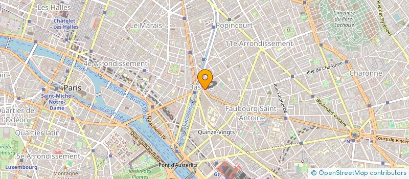 localisation de l'entreprise AMC  PARIS 11