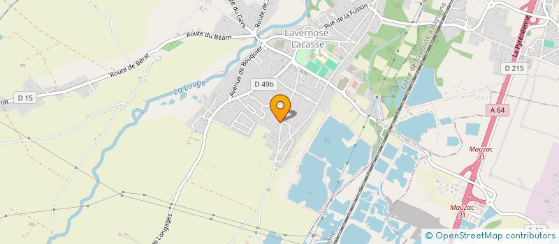 localisation de l'entreprise AMC  LAVERNOSE-LACASSE