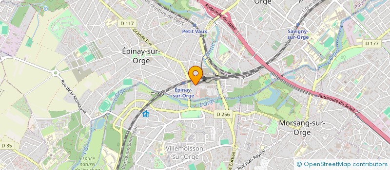 localisation de l'entreprise AMC 91 à EPINAY-SUR-ORGE