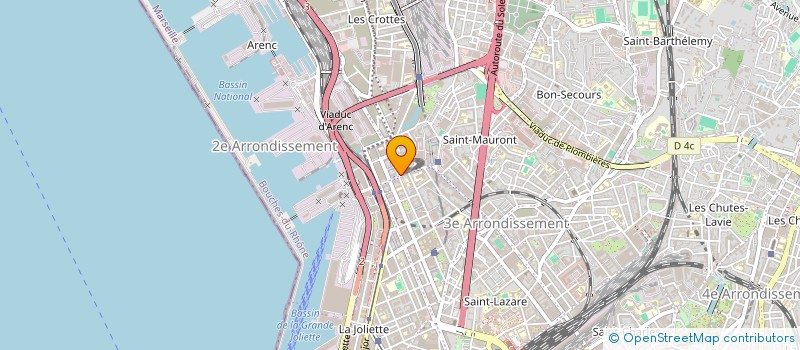 localisation de l'entreprise AMC à MARSEILLE