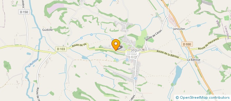 localisation de l'entreprise AMC  JEGUN